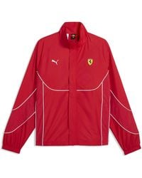 PUMA - Scuderia Ferrari Tech-X Jacket - Lyst