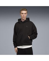 PUMA - Wardrobe Essentials Boxy Fleece Hoodie Voor Maat - Lyst