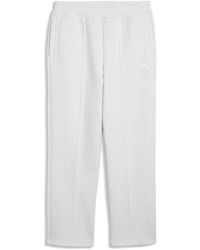 PUMA - Essentials Heavy Fleece Relaxed Sweatpants - Lyst