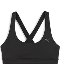 PUMA - Cloudspun Ultra Soft Mid Impact Sports Bra - Lyst