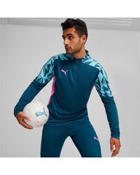 PUMA - Individualfinal Quarter-zip Football Top Shirt - Lyst