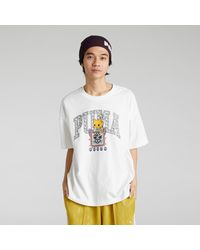 PUMA - Nekosan X Hoops Dylan Graphic Oversized T-Shirt Für Herren - Lyst