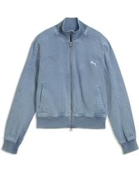 PUMA - Future..Archive Washed Twill Short Jacket - Lyst