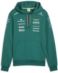 PUMA - X Aston Martin Aramco F1 Team Replica Hoodie - Lyst