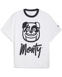PUMA - Hoops X Cf Monterrey Basketbal-T-Shirt Voor Maat - Lyst