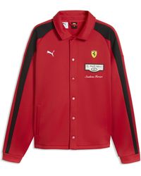 PUMA - Ferrari T7 Track Jacket - Lyst
