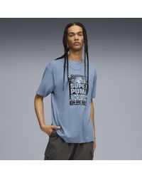 PUMA - Graphic Super World Tour Relaxed T-Shirt Herren, Kleidung, Cool - Lyst
