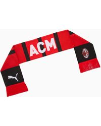 PUMA - Ac Milan Essentials Scarf, For All Time - Lyst