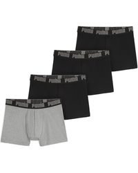 PUMA - Lot De 4 Boxers - Lyst