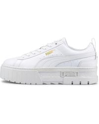 PUMA - Mayze Leather Sneakers Teenager Schuhe - Lyst
