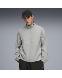 PUMA - Tech Trainingsjacke Herren, Kleidung, Echo/Weiß - Lyst