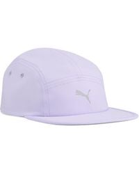 PUMA - Essentials Running 5 Panel Cap, Accessoires, Wild Berry - Lyst