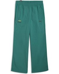 PUMA - X Aston Martin Aramco F1 Team Lifestyle T7 Oversized Pants - Lyst