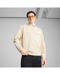 PUMA - Mmq Short Met Halve Rits - Lyst