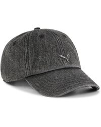 PUMA - Wardrobe Essentials Metal Dad Cap - Lyst