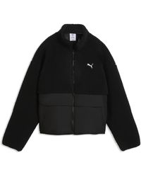 PUMA - Re:Fibre Fleece Relaxed Jacket - Lyst