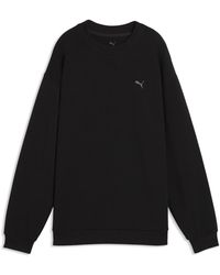 PUMA - Cloudspun Relaxed Top Met Ronde Hals Voor Maat - Lyst