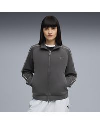 PUMA - T7 Trainingsjacke Damen, Kleidung, Dusky - Lyst