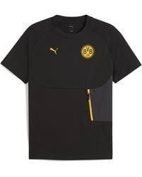 PUMA - Borussia Dortmund Tech T-Shirt Mit Tasche Herren, Accessoires - Lyst