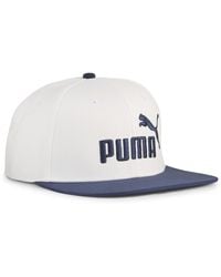 PUMA - Ess No. 1 Logo Cap Mit Flachem Schirm - Lyst