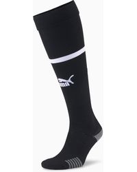 Herren Bekleidung Unterwäsche Socken PUMA Italien Fußball Ringelsocken mit Logo in Schwarz für Herren 