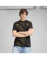 PUMA - Scuderia Ferrari Hp Race Color Splash T-Shirt Mit Allover-Print Herren - Lyst