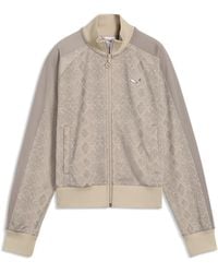 PUMA - T7 Snake Print Short Track Jacket - Lyst