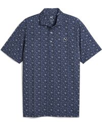 PUMA - Mattr Port Golfpolo Herren, Kleidung, Glow/Deep - Lyst