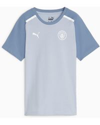 PUMA - Manchester City Football Casuals T-shirt - Lyst