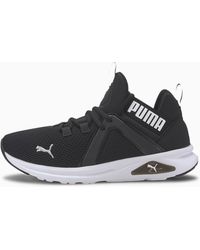 puma enzo women's black
