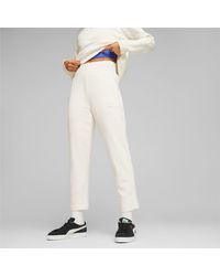 PUMA T7 High Waist Hosen für Frauen - Weiß