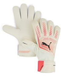 PUMA - Guanti Da Portiere Ultra Match Rc, Accessori, Bianco/Glowing Rosso/Nero - Lyst