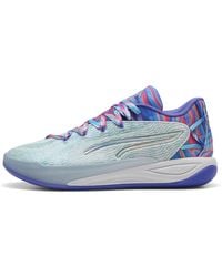 PUMA - Scarpe Da Basket Stewie 4 Prism Da Donna, Scarpe, Bianco/Light Aqua - Lyst