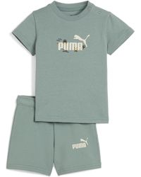 PUMA - Conjunto De Camiseta Y Shorts Minicats Sandy Adventures Infantil - Lyst