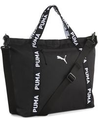 PUMA - Bolso Shopper Essentials Training 19 L, Accesoiros, Negro - Lyst
