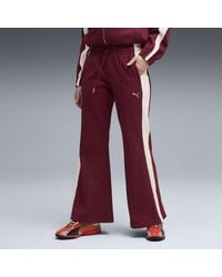 PUMA - T7 Schlaghose Damen, Kleidung, Ruby Shimmer - Lyst