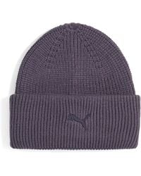 PUMA - Wardrobe Essentials Grobstrick-Beanie, Accessoires - Lyst