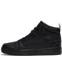 PUMA - Rebound V6 Mid Top Sneakers - Lyst