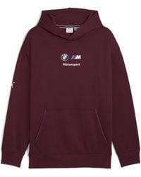 PUMA - Bmw M Motorsport Essentials Fleece Hoodie Für Herren, Accessoires - Lyst