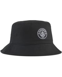 PUMA - Manchester City Essentials Bucket Hat - Lyst