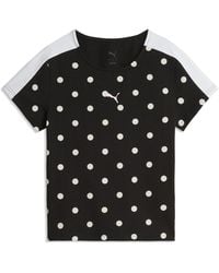PUMA - T7 Polka Dots Slim T-Shirt - Lyst