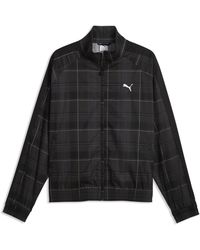 PUMA - T7 Relaxed Tartan Track Jacket - Lyst
