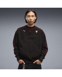 PUMA - Ferrari T7 Premium Crew Sweatshirt Relaxed - Lyst