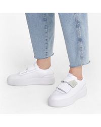 Puma oslo femme salbeigrün Outlet