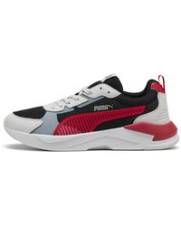 PUMA - X-Ray 3 Sneakers Schuhe, /Rot/Feather Grau - Lyst