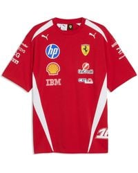 PUMA - Scuderia Ferrari Hp Replica Drivers T-Shirt - Lyst