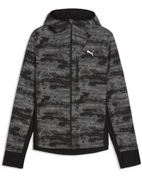 PUMA - Brightstride Printed Primaloft Insulated Jacket - Lyst