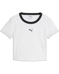 PUMA - Essentials Ribbed Baby T-Shirt - Lyst