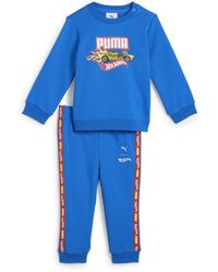 PUMA - X Hot Wheels Minicats Set Mit Crewneck Baby, Kleidung, Royal - Lyst