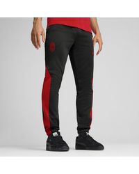 PUMA - Ac Milan Ftblnrgy+ Broek Voor Zwart/Rood, Maat - Lyst